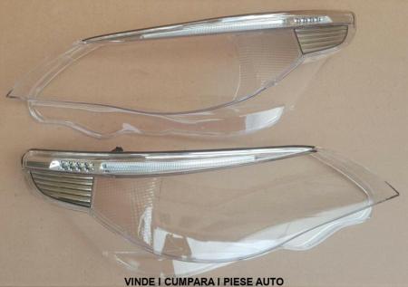 Set sticla faruri cu halogen H7 H7 BMW E60 E61 2003-2007 STANGA-DREAPTA