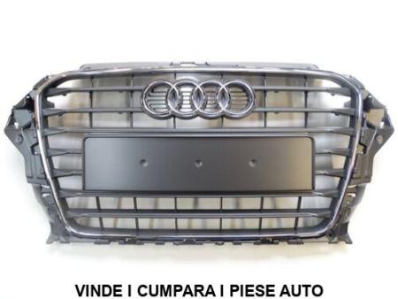 Grila radiator cu emblema Audi A3 8V 2016-2020 originala 8V38536511QP