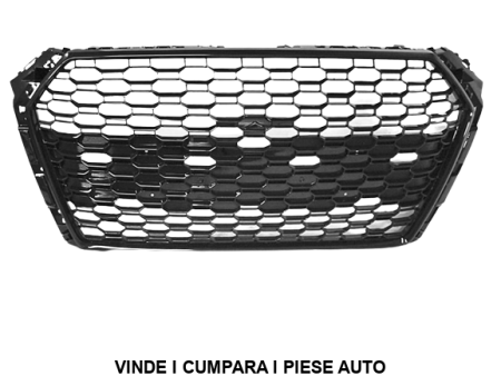 Grila masca radiator Audi A4 B9 2015-2019 RS LOOK FAGURE Lucios