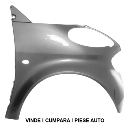 Aripa fata Smart For Two Gri (Bay Grey) 450 City Coupe Nonfacelift 1998-2001 DREAPTA