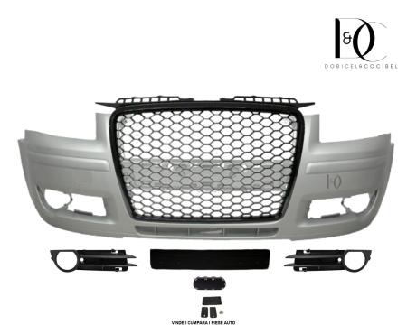 Bara fata Audi A3 8P 2005-2008 Argintiu LY7W LX7W Lichtsilber Vopsita 8P4807105GRU