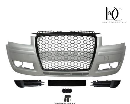 Bara fata Audi A3 8P 2005-2008 Argintiu LY7W LX7W Lichtsilber Vopsita 8P4807105GRU