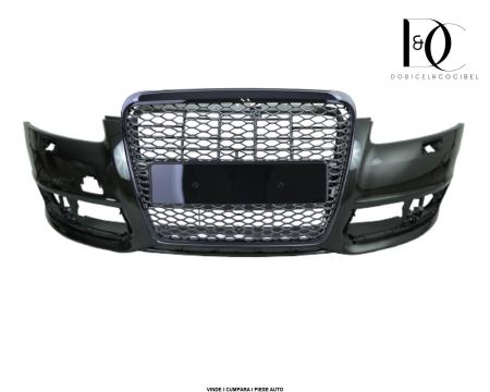 Bara fata Audi A6 C6 FACELIFT 2008-2010 Negru LZ9Y Phantomschwarz Vopsita cu grila radiator 4F0807105AAGRU