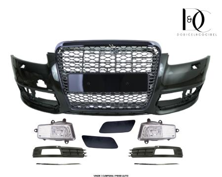 Bara fata Audi A6 C6 FACELIFT 2008-2010 Negru LZ9Y Phantomschwarz Vopsita 4F0807105AAGRU