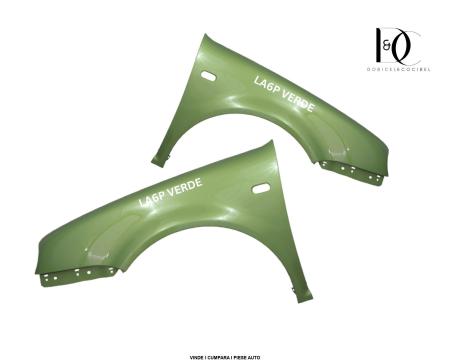 Set Aripi fata VW Golf 4 IV 1998-2005 Verde LA6P Cosmic Green Vopsita STANGA/DREAPTA 1J0821021 1J0821022