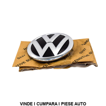 Emblema Grila radiator VW PASSAT B7 2010-2014 fara Distronic Originala 3G0853601BDPJ