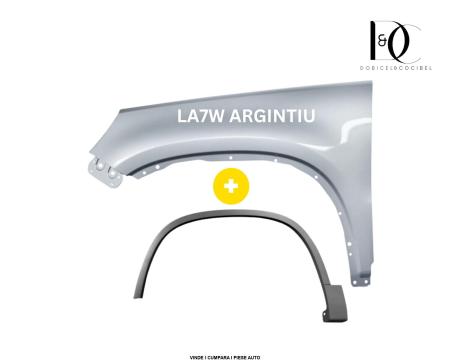 Aripa Bandou fata VW Tiguan LA7W Argintiu Reflex Silver Vopsita 2007-2016 STANGA 5N0821105