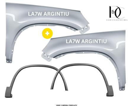 Set Aripi Bandou fata VW Tiguan LA7W Argintiu Reflex Silver Vopsite 2007-2016 STANGA/DREAPTA 5N0821105  5N0821106