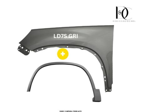 Aripa Bandou fata VW Tiguan Gri LD7S Slate Grey Vopsita 2007-2016 STANGA 5N0821105