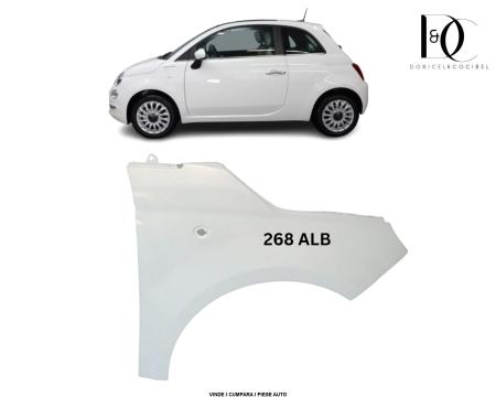 Aripa fata Fiat 500 268 Alb Bianco Vopsita 2007-2023 DREAPTA 52015755