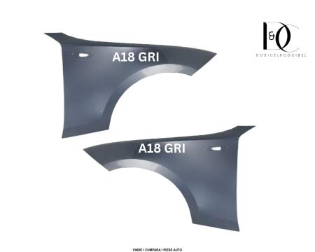 Set Aripi fata BMW E81/E82/E87/E88 A18 Gri Quartz Grey 2004-2013 Vopsite STANGA/DREAPTA 41357133227 41357133228