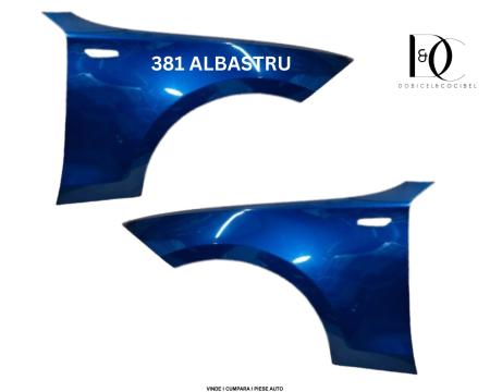 Set Aripi fata BMW E81/E82/E87/E88 381 Albastru Le Mans Blue 2004-2013 Vopsite Stanga/Dreapta 41357133227 41357133228