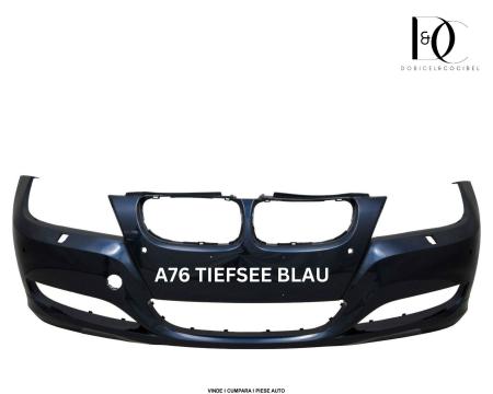 Bara fata BMW E90/E91 LCI A76 Albastru Tiefsee Blau spalator+senzori parcare Vopsita 51117204249