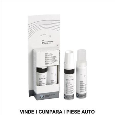 Set retus vopsea BMW Negru 475 Black Sapphire 2x12ML 51910302045
