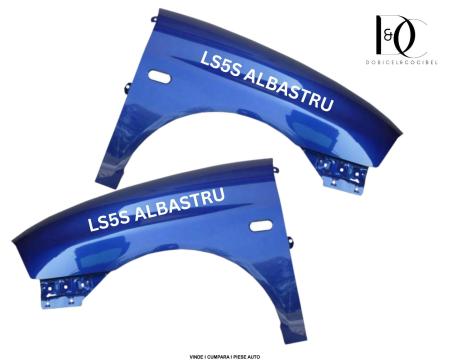 Set Aripi fata Seat IBIZA Cordoba 6L 2002-2008 LS5S Albastru Vopsite Stanga/Dreapta 6L0821021C 6L0821022C