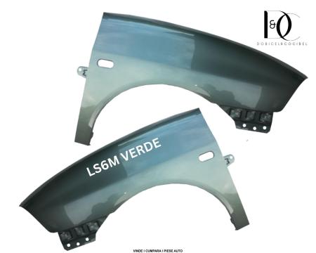 Set Aripi fata Seat IBIZA Cordoba 6L 2002-2008 LS6M Verde Vopsite Stanga/Dreapta 6L0821021C 6L0821022C