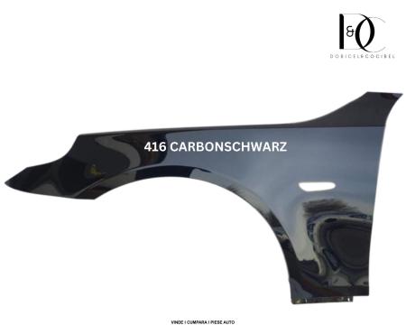 Aripa fata BMW E60/E61 2004-2010 416 Negru Carbon schwarz vopsita Stanga 41357111429