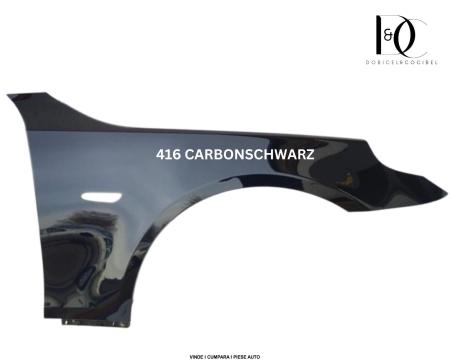 Aripa fata BMW E60/E61 2004-2010 416 Negru Carbon schwarz vopsita Dreapta 41357111430