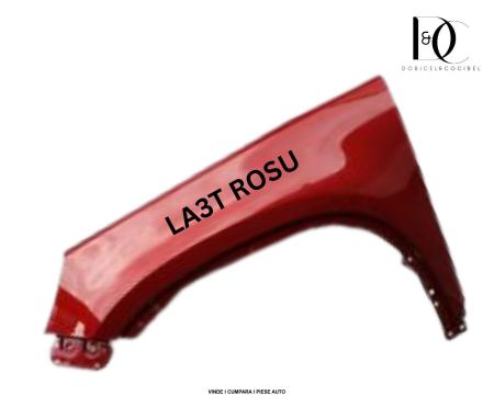 Aripa fata VW Tiguan 2008-2017 Rosu LA3T Vopsita 2011-2015 Stanga 5N0821105