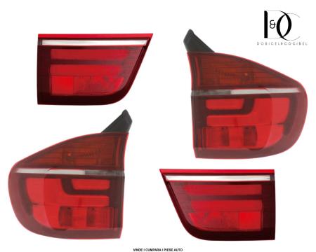 Set stopuri BMW X5 E70 Facelift 2010-2013 exterior/interior 63217227789 63217227790 63217227793  63217227794