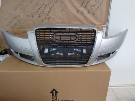 Bara fata Grila radiator Audi A6 C6 2004-2008 Argintiu LY7W Light Silver Vopsita 4F0807105GRU