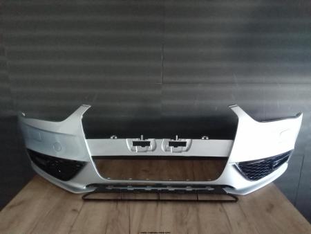 Bara Grile Fata Audi A4 B8 Facelift Argintiu LX7W Ice Silver Vopsita 2011-2015 8K0807065CGRU