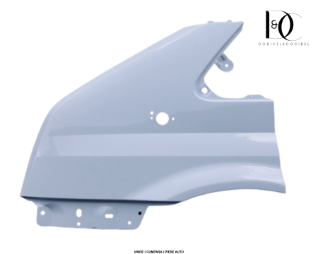 Aripa fata Ford Transit 2006-2013 Alb 7VTA Vopsita cu semnal Stanga 1370605
