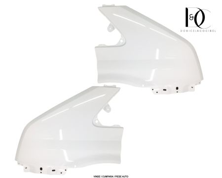 Aripi fata Ford Transit 2006-2013 Alb 7VTA Vopsita Stanga/Dreapta 1370603 1370600