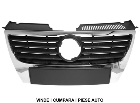 Grila radiator VW Passat B6 2005-2010 fara senzori parcare 3C0853651