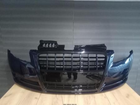Pachet Bara fata Grila radiator Sport Audi A4 B7 2004-2007 Albastru LZ5J Moro Blue Vopsita 8E0807105GRU