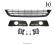 Set Grile Proiectoare Bara fata VW Passat CC 2008-2012 3C88536779B9 3C88536780B9 3C8853666C9B9