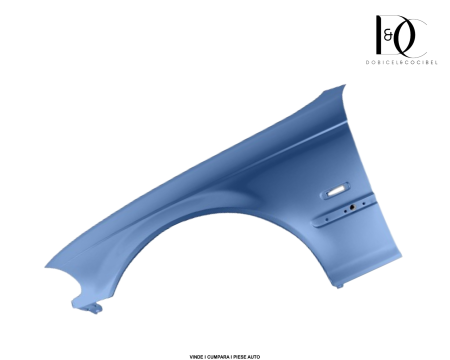 Aripa fata BMW E46 Sedan+Touring 1998-2001 Albastru 372 Vopsita Stanga 41358240405