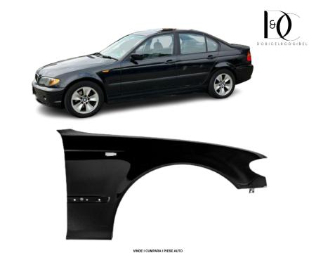 Aripa fata BMW E46 Sedan+Touring 2001-2005 Facelift Negru 475/668 Dreapta Vopsita 41357042324