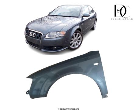 Aripa fata Audi A4 B7 2005-2008 Gri LX7Z Dolphin Grey Stanga 8E0821105F