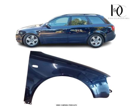 Aripa fata Audi A4 B7 2005-2008 Albastru LZ5J Moro Blue Dreapta 8E0821106F