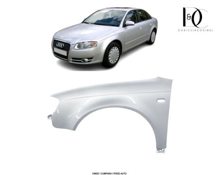 Aripa fata Audi A4 B7 2005-2008 Argintiu LY7W Silbersee Stanga 8E0821105F