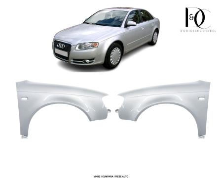 Set Aripa fata Audi A4 B7 2005-2008 Argintiu LY7W Silbersee Stanga si Dreapta 8E0821105F 8E0821106F