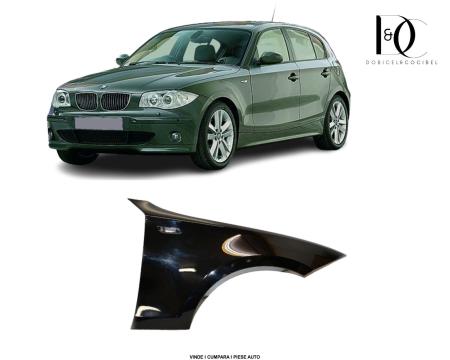 Aripa fata BMW E81/E82/E87/E88 Seria 1 2004-2013 Negru 475 Black Sapphire Vopsita Dreapta 41357133228