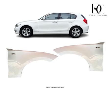 Set Aripa fata BMW Seria 1 E81/E82/E87/E88 2004-2013 Alb 300 Alpin Weiss Vopsita Stanga/Dreapta 41357133227 41357133228