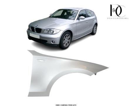 Aripa fata BMW Seria 1 E81/E82/E87/E88 2004-2013 Argintiu 354 Titan Silver Vopsita Dreapta 41357133228