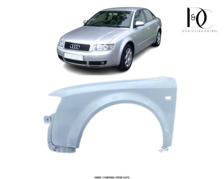 Aripa fata Audi A4 B6 2000-2004 Argintiu LY7W Silbersee Vopsita Stanga 8E0821105B