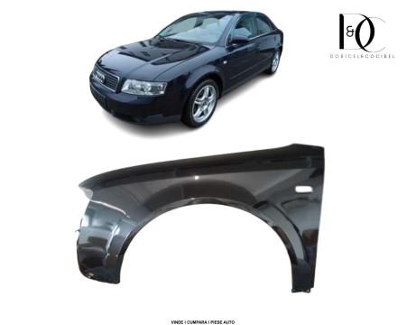Aripa fata Audi A4 B6 2000-2004 Negru LY9B Brilliant Black Vopsita Stanga 8E0821105B
