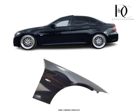 Aripa fata BMW E90/E91 2005-2011 Negru 475 Black Sapphire Dreapta 41357135680