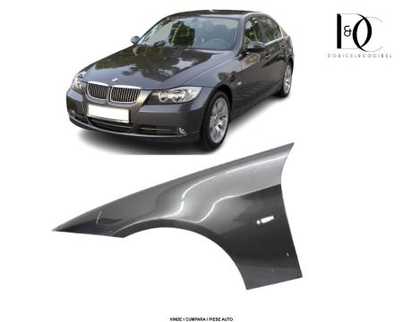 Aripa fata BMW E90/E91 2005-2011 Gri A22 Sparkling Graphite Grey Stanga 41357135679