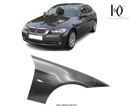 Aripa fata BMW E90/E91 2005-2011 Gri A22 Sparkling Graphite Grey Dreapta 41357135680