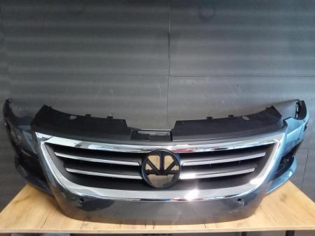 Bara Grila radiator fata VW Passat CC 2008-2012 Gri LK7X Island Grey Vopsita 3C8807217RGRU 3C8853651QGRU