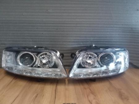 Far stanga/dreapta Bi-Xenon LED Audi A6 C6 facelift 2008l2009l2010 4F0941029EP, 4F0941030EP