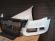 Bara Grila Aripa fata stanga Audi A4 B8 Alb LY9C Ibis White Vopsita 2007-2012 8K0807105AGRU 8K0821105A