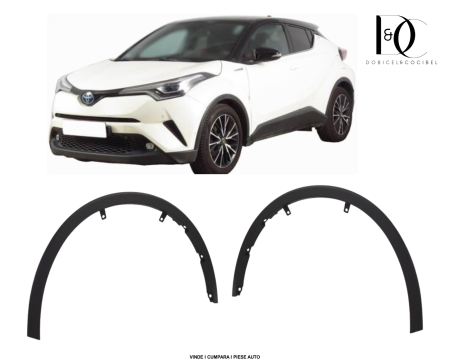 Set Overfender Bandou Aripa fata Toyota CH-R 2016-2019 Stanga/Dreapta 75602-F4010 75601-F4010