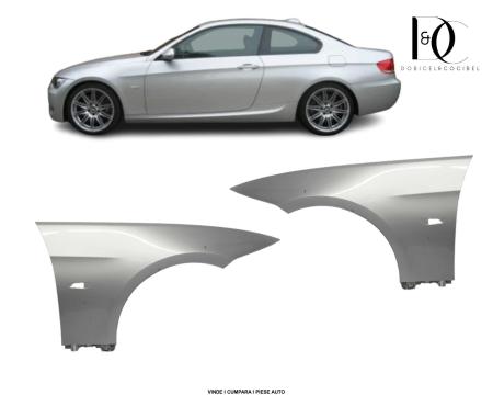 Aripa fata BMW Seria3 E92/E93 Coupe/Cabrio 2006-2010 354 Argintiu Titan Silver Vopsita Stanga/Dreapta 41357168987 41357168988